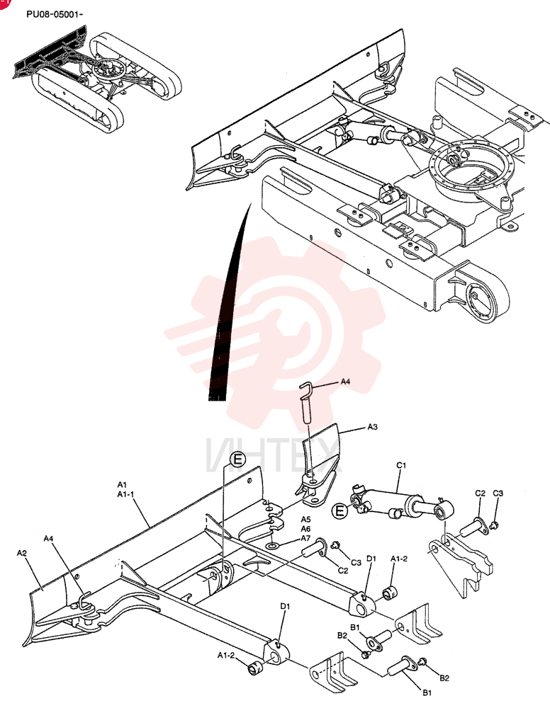 DOZER BLADE PU51B00029F1