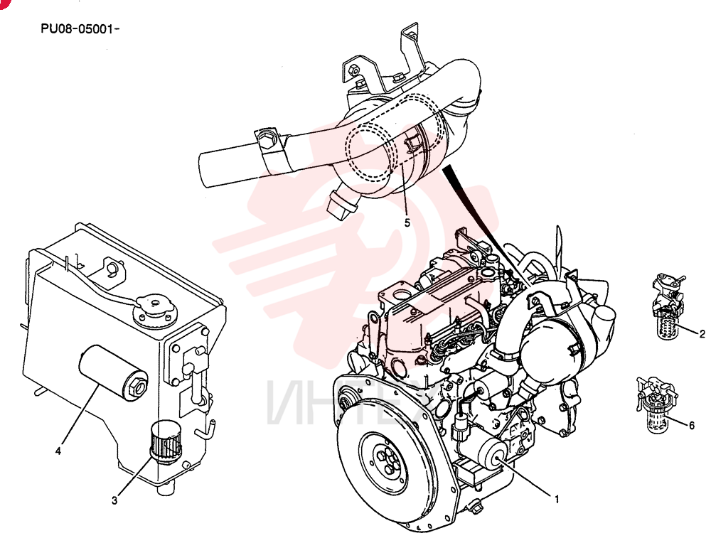 FILTER STRAINER PU50V00002P1