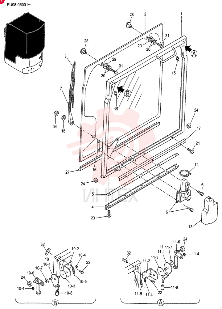 FRAME PF50C01005P1