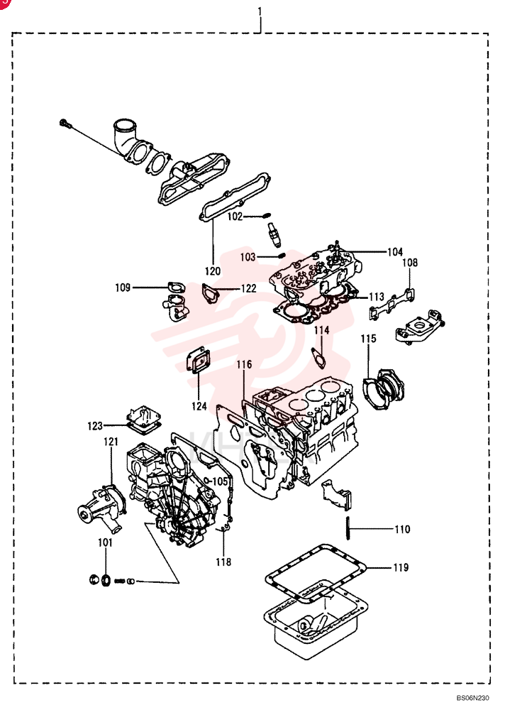 GASKET VA30L9406032