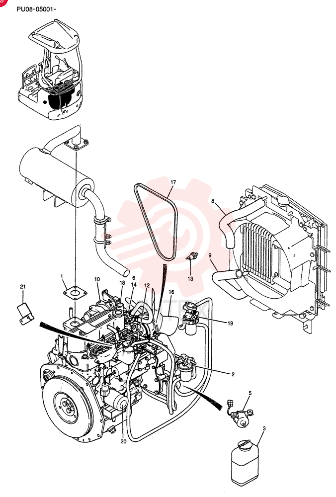 GASKET PU12P01019P1