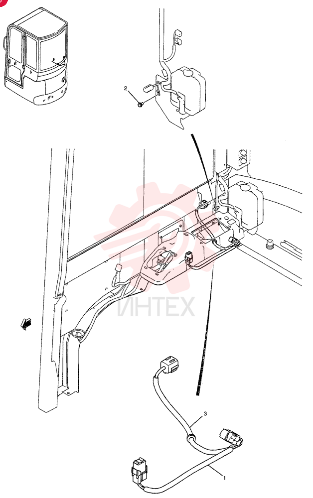 HARNESS PU13E01061P1