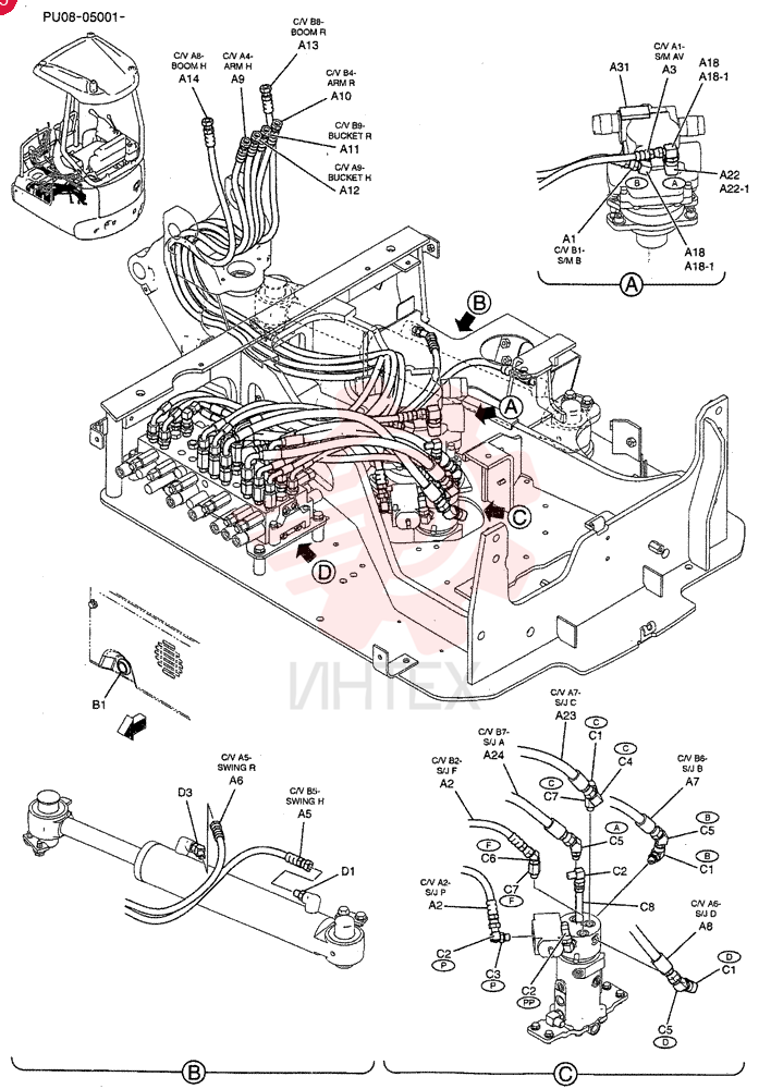 HOSE HX35L04046DX