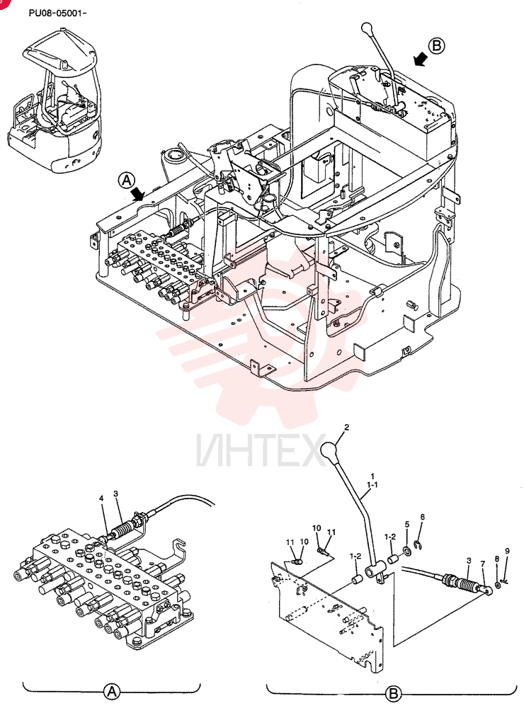 LEVER PU03M01359F1