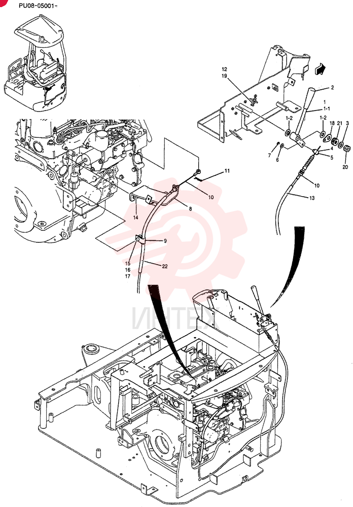 LEVER PU11M01035F1