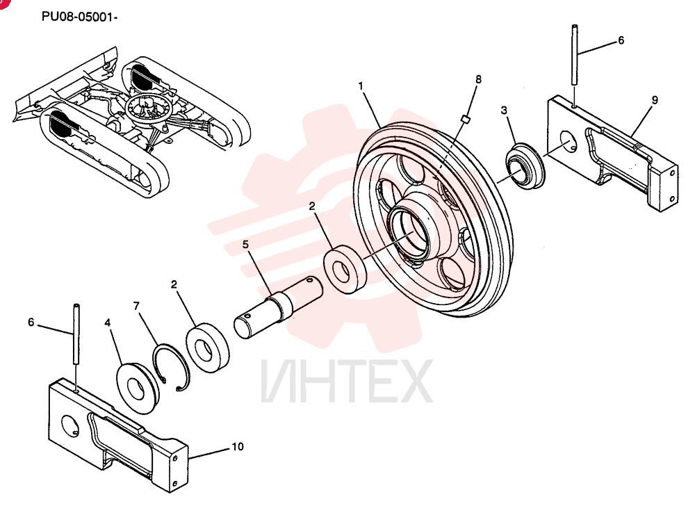 PULLEY PU52D00020P1