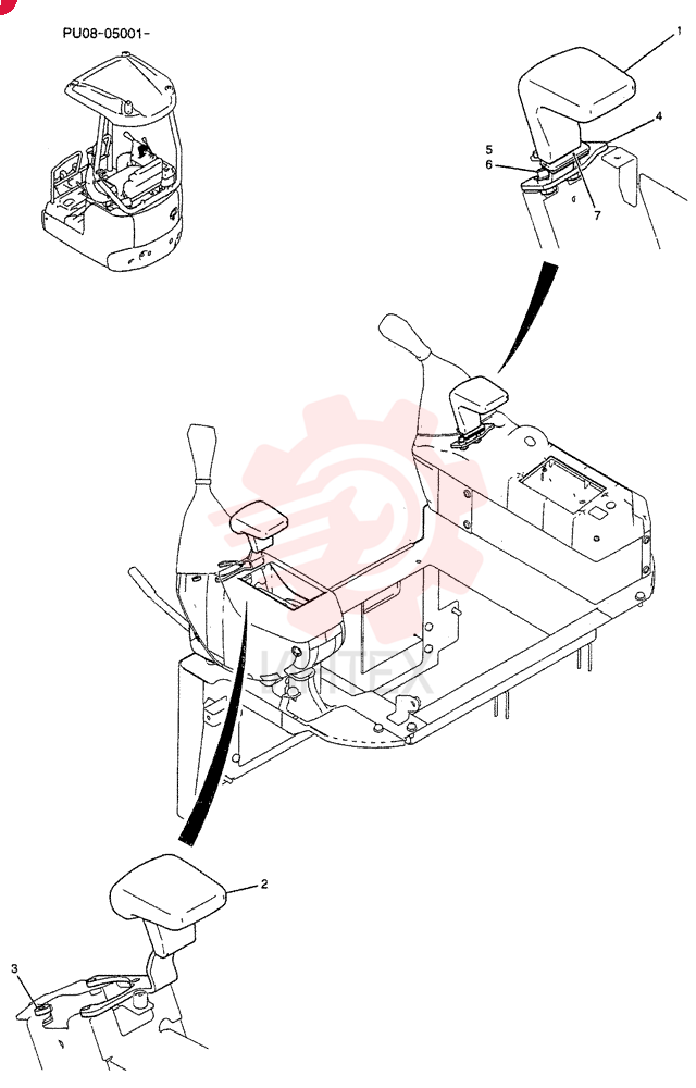 SUPPORT PU03M01378P1