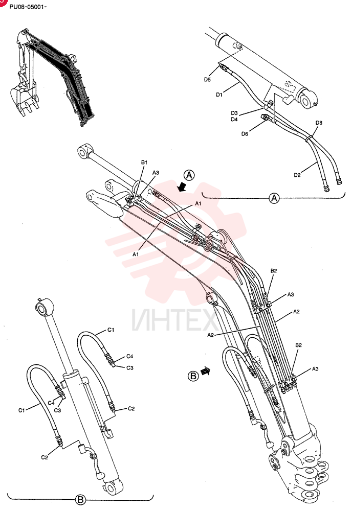 TUBE PU42H01025P1