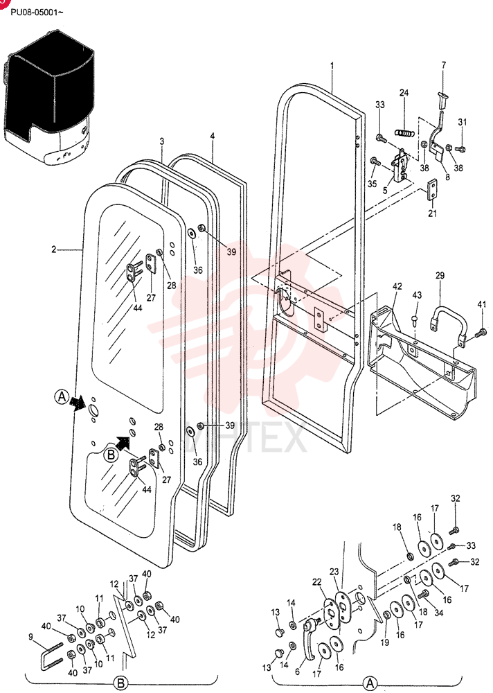 WINDOW FRAME PF51C01006P1