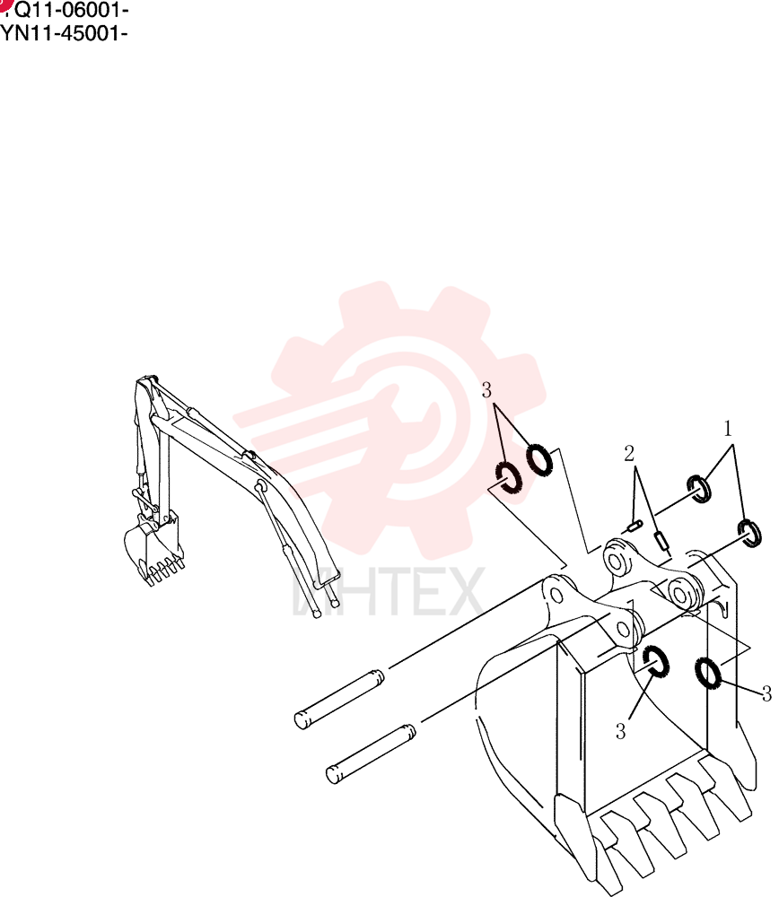 BUCKET LP61B00008F1