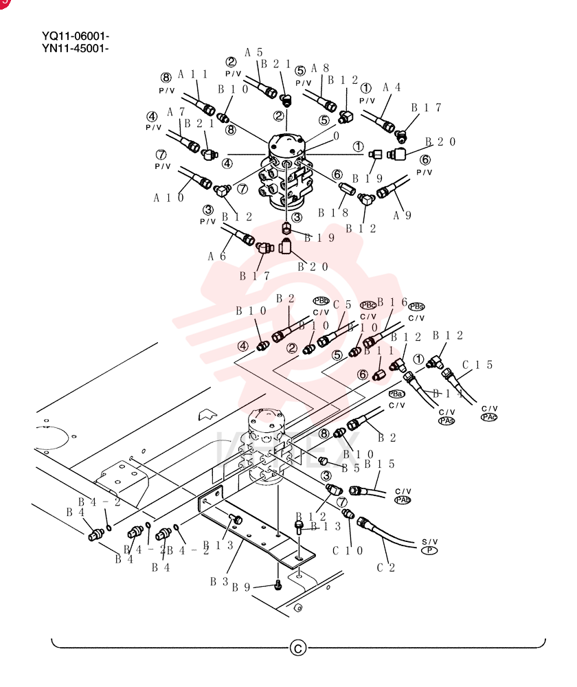 Control Lines, Remote YN68H00131F1 (3)