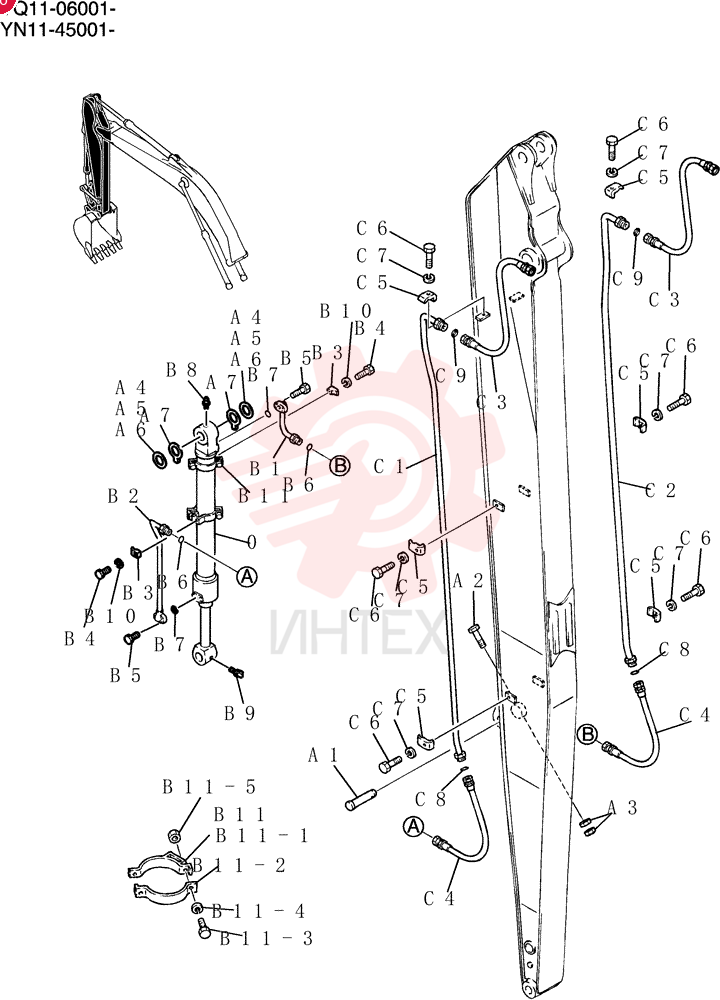 Cylinder Instal YN12B00949F1 (2)
