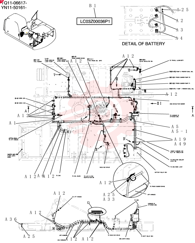 HARNESS YN13E00095F1 (4)