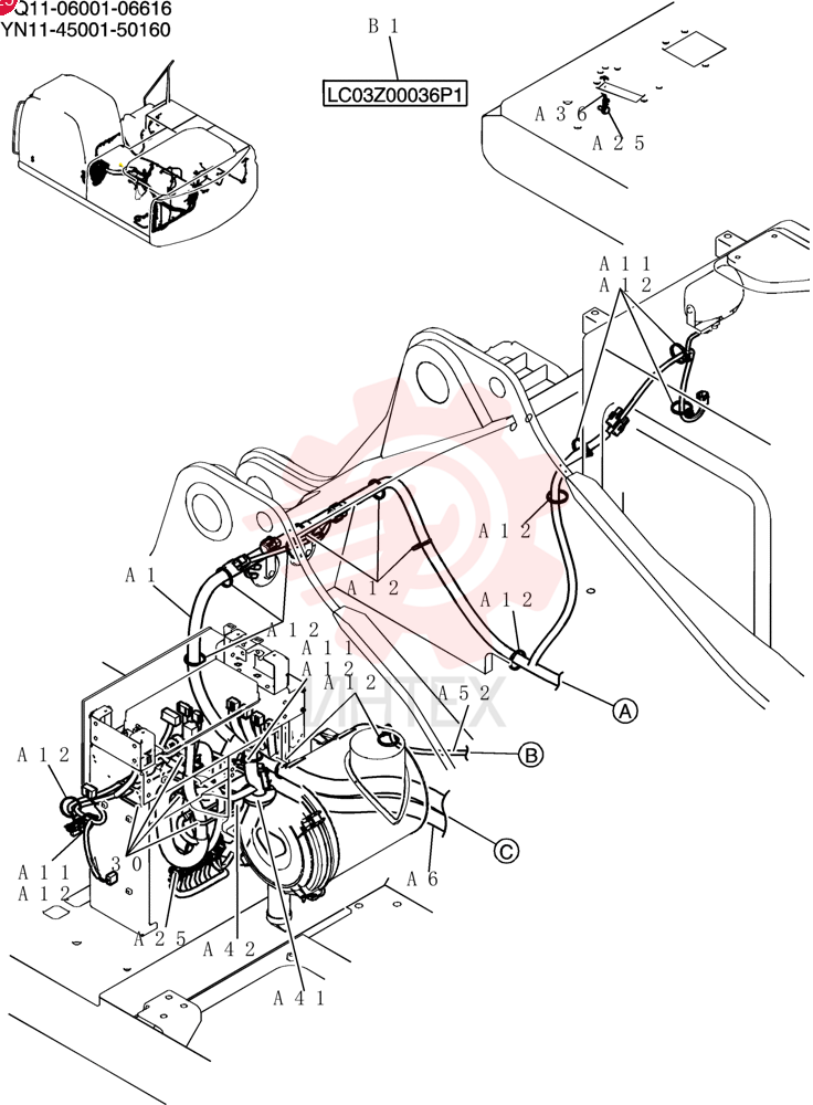 HARNESS YN13E00095F1 (1)