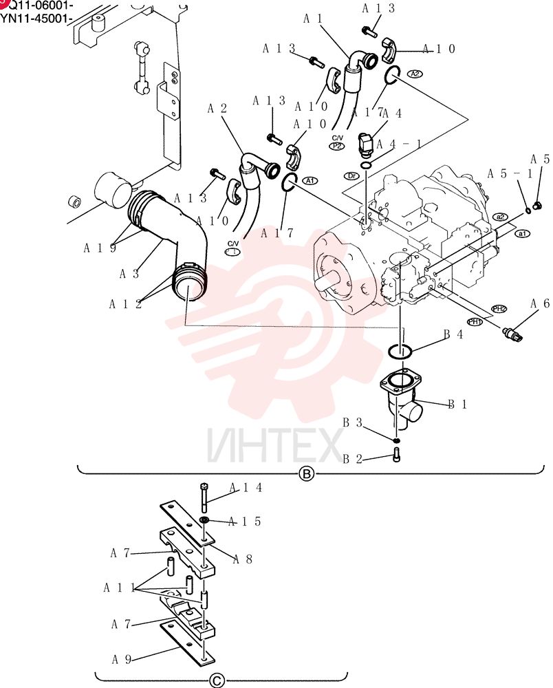 Hyd, Pump YN30H00041F1