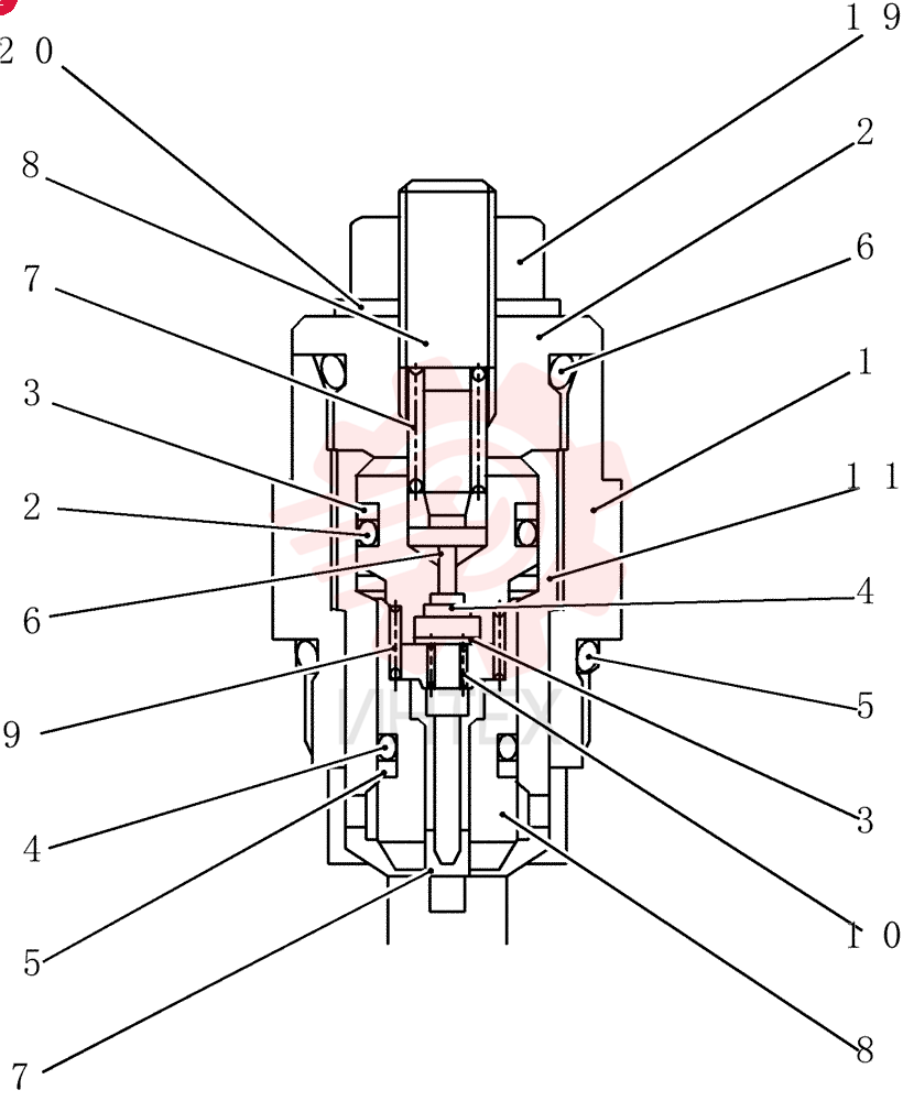 HYDRAULIC VALVE YN22V00041F1