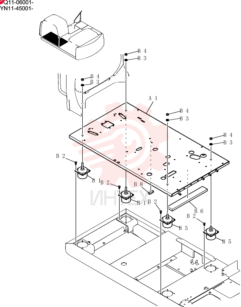 Instal, Floor YN03M00133F1