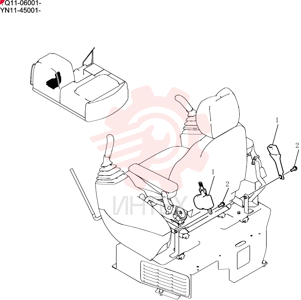 SAFETY BELT YN25M00053F1