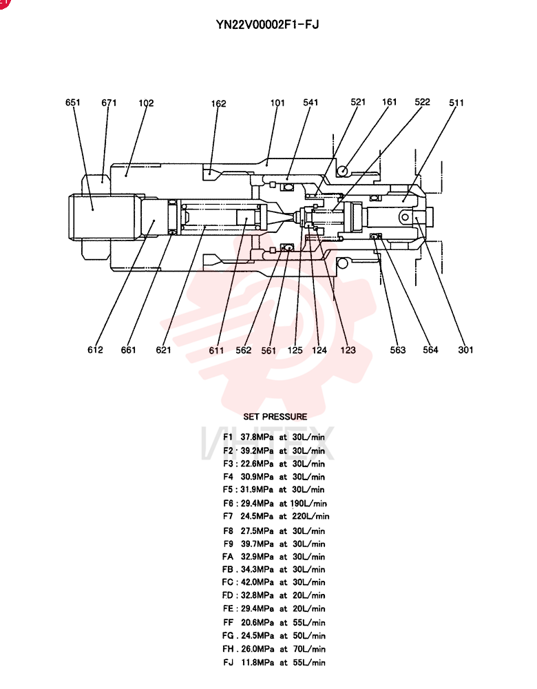 VALVE YN22V00002F1