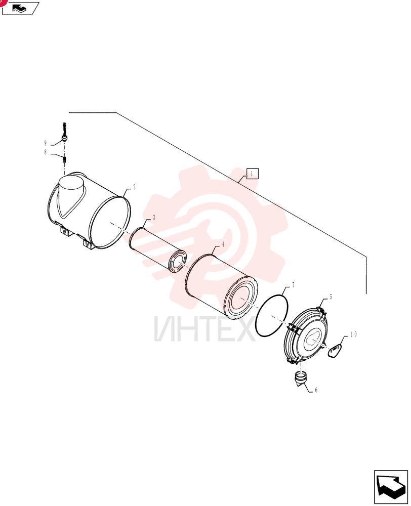 AIR CLEANER YB11P00010F1 (1)