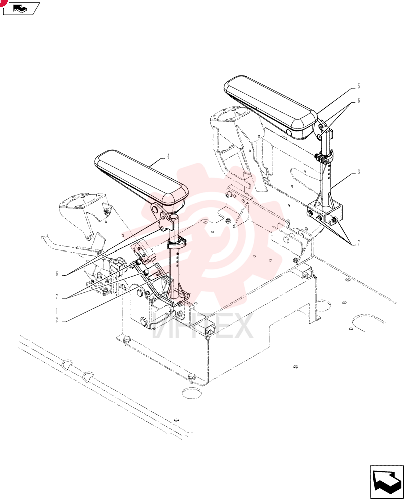 ARMREST YN25M01233F1