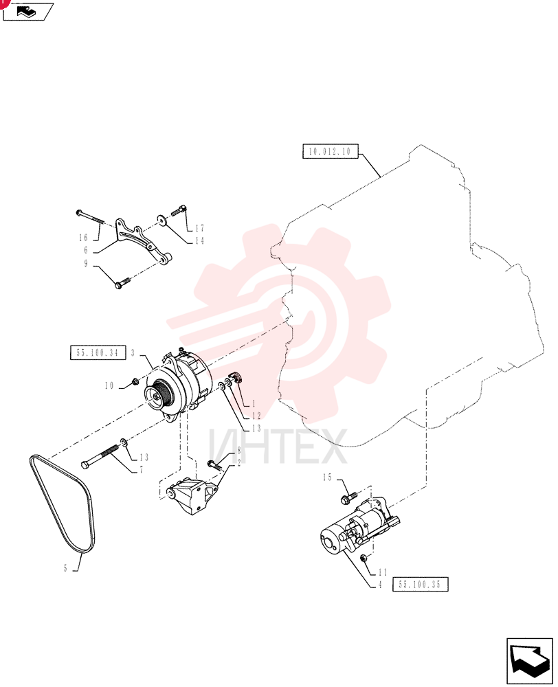BRACKET VHS125114170