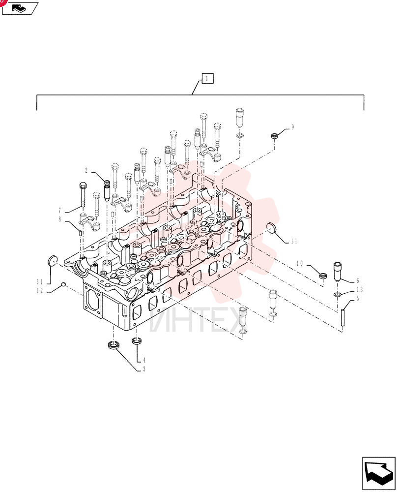 CYLINDER HEAD VH11101E0B60