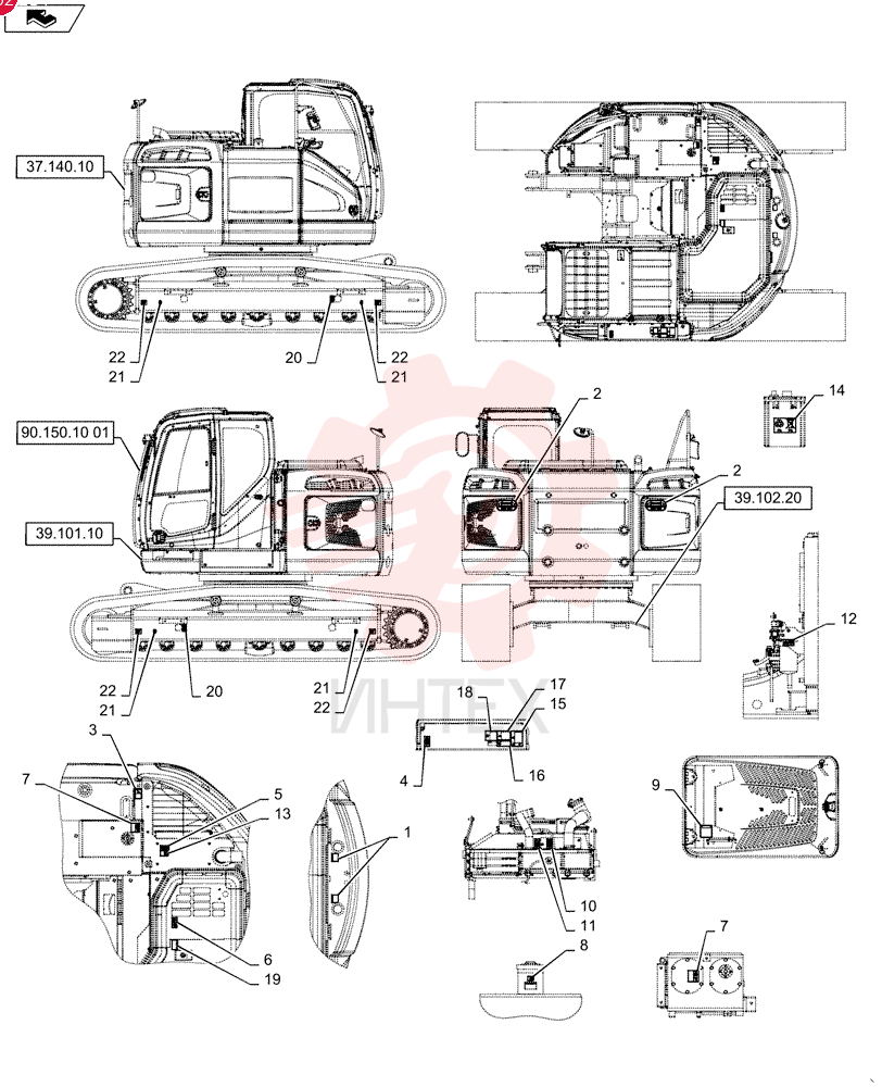 DANGER DECAL YN20T01221P1 (1)