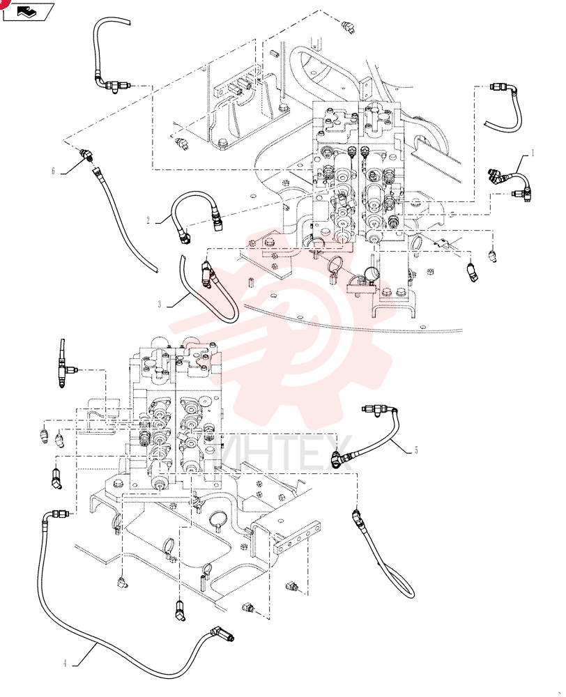 FLEXIBLE HOSE 2420R349D026