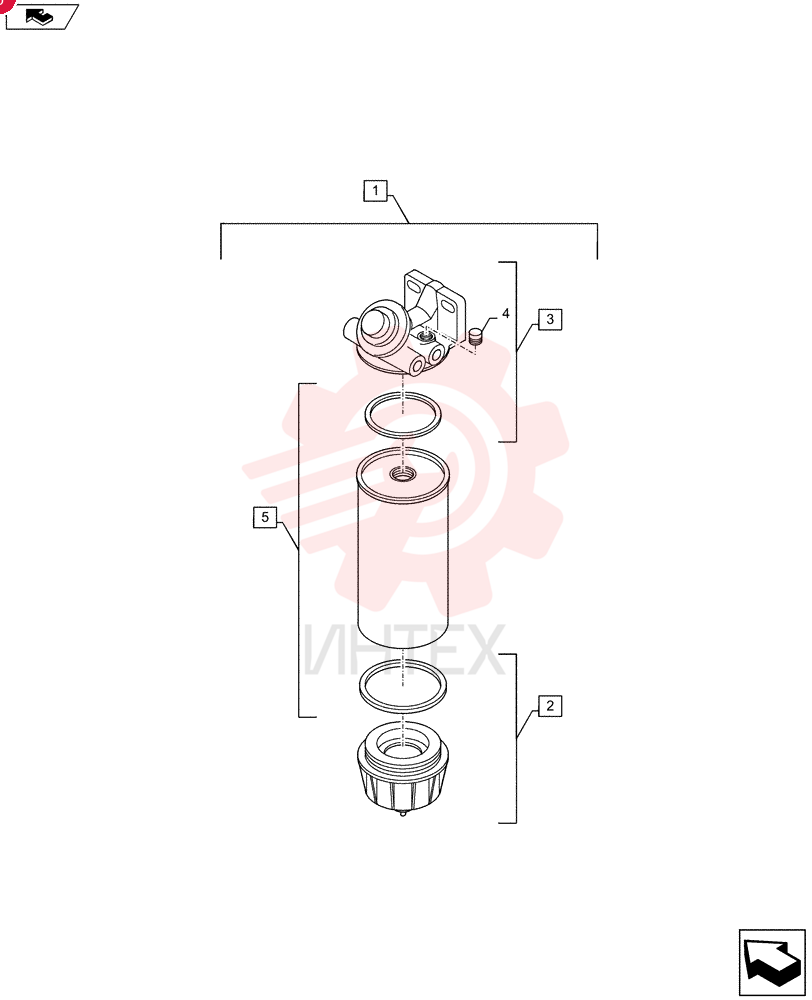FUEL FILTER VH23300E0260