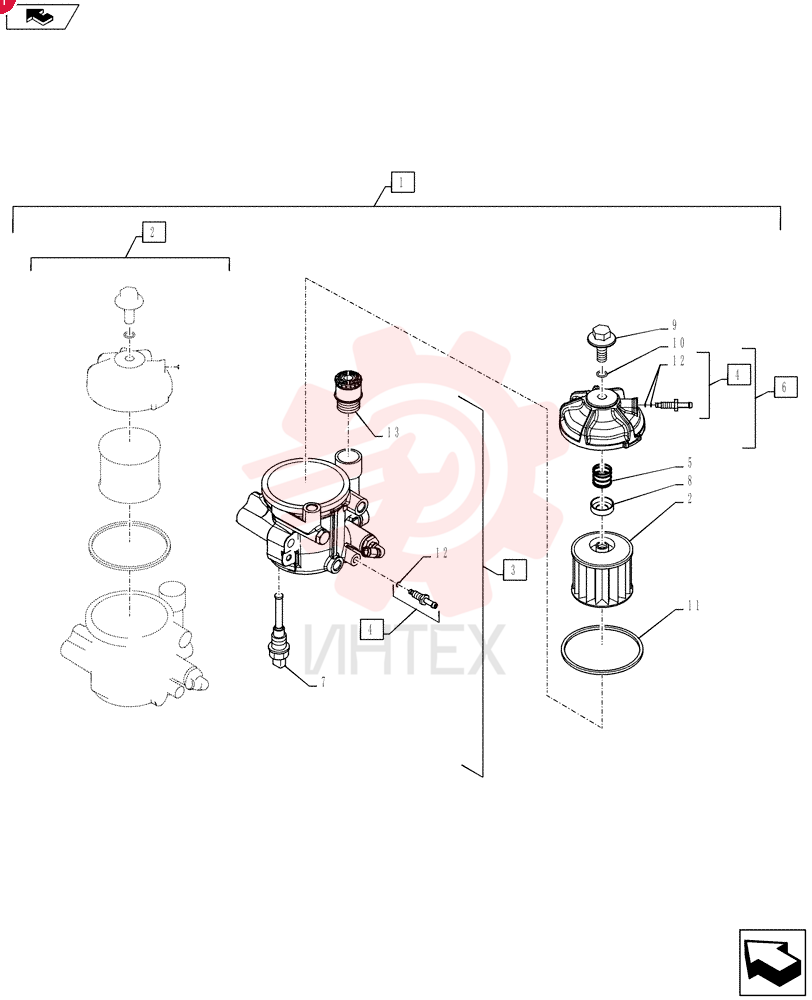 FUEL FILTER VH23300E0411