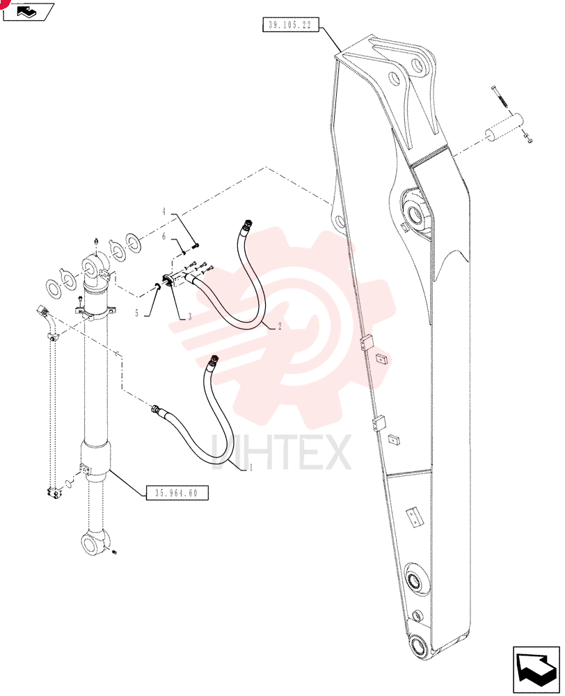HOSE ZX50H12140