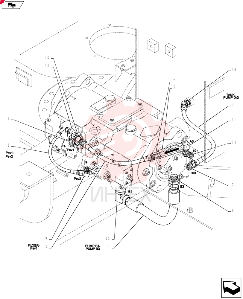 HOSE ZX22M12048