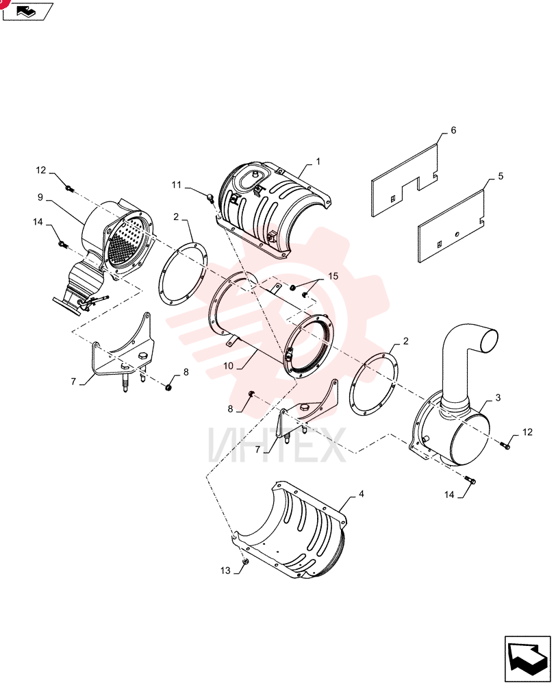 MUFFLER YF12P00008F1 (2)