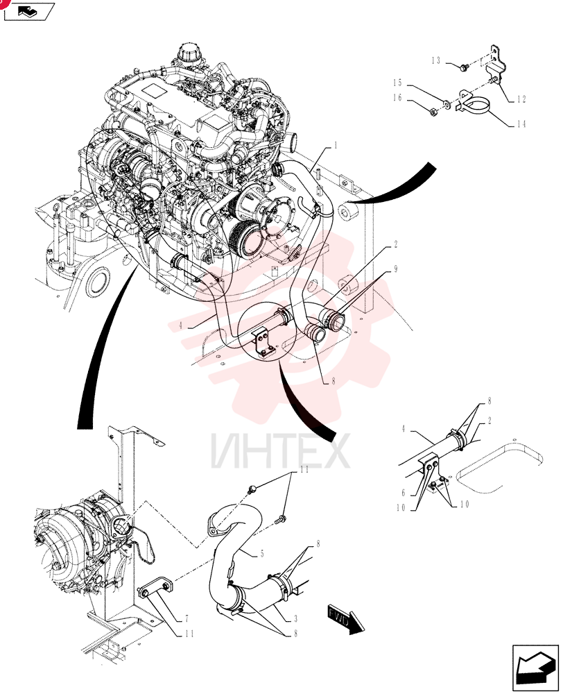 RADIATOR HOSE YF05P01177P1