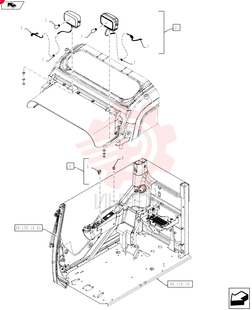 WIRE HARNESS LQ80E01019P1 (1)