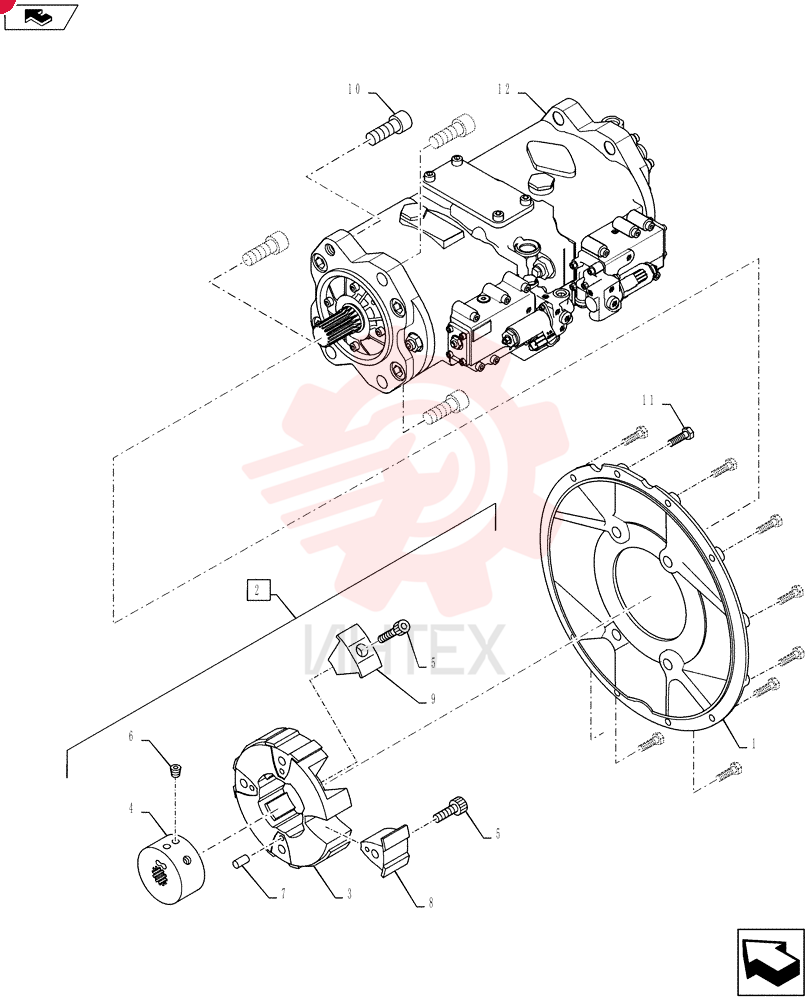 BRACKET YN30P01029P1