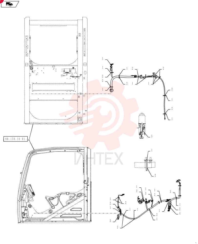 CABLE TIE,188mm L PY01P01043D3 (3)