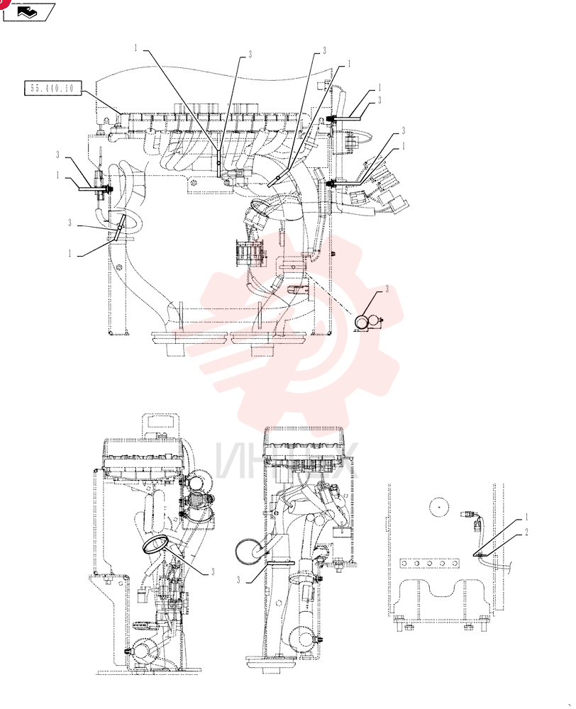 CLIP,M8 x 8.20mm Shank YN13E01375P1 (2)