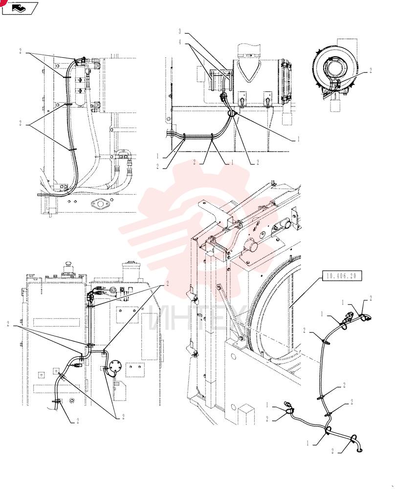 CLIP,M8 x 8.20mm Shank YN13E01375P1 (1)