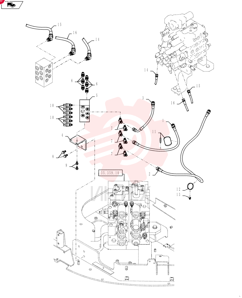 Control Lines, Block YF64H00234F1