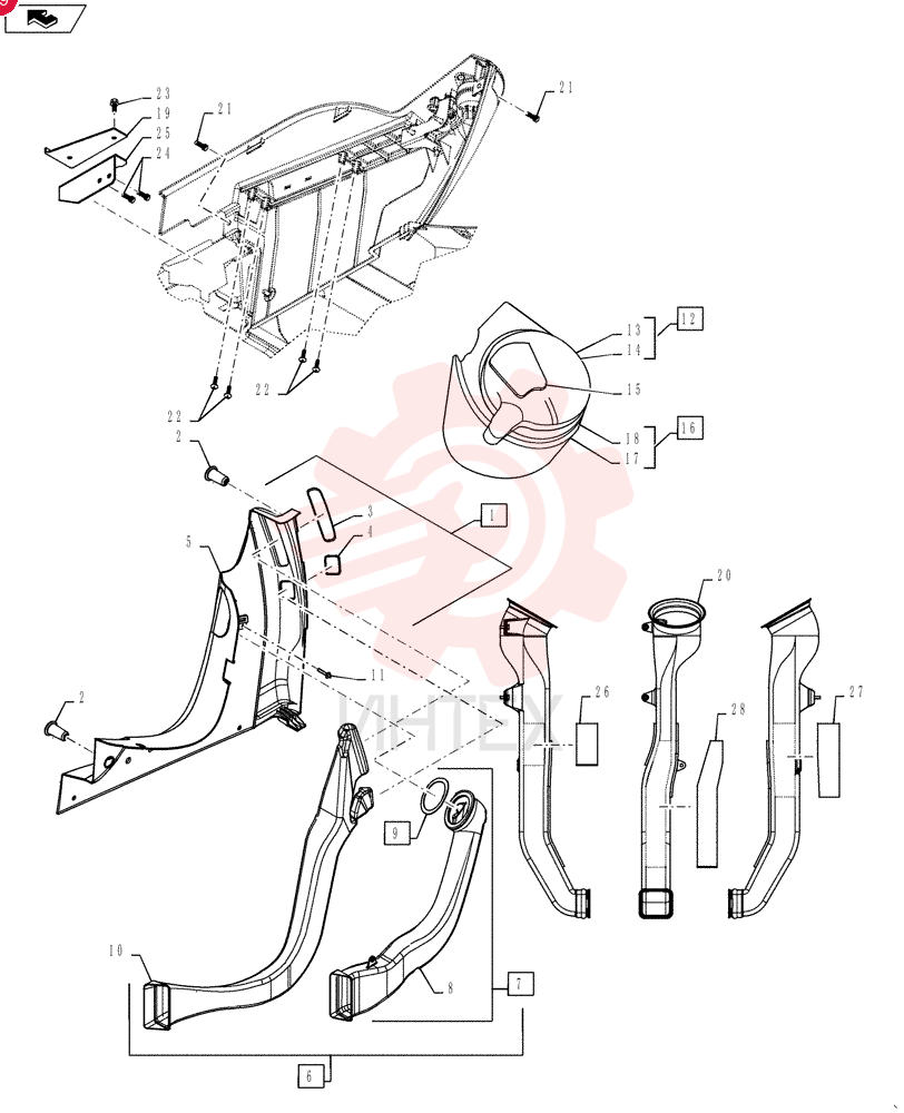 COVER ASSY YN17M01483F2