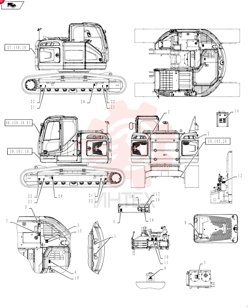 DANGER DECAL YN20T01221P1 (2)