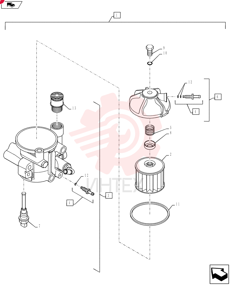 FUEL FILTER VH23300E0411