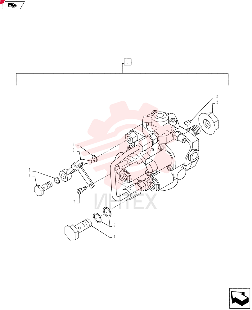 FUEL INJECTION PUMP VH22100E0580