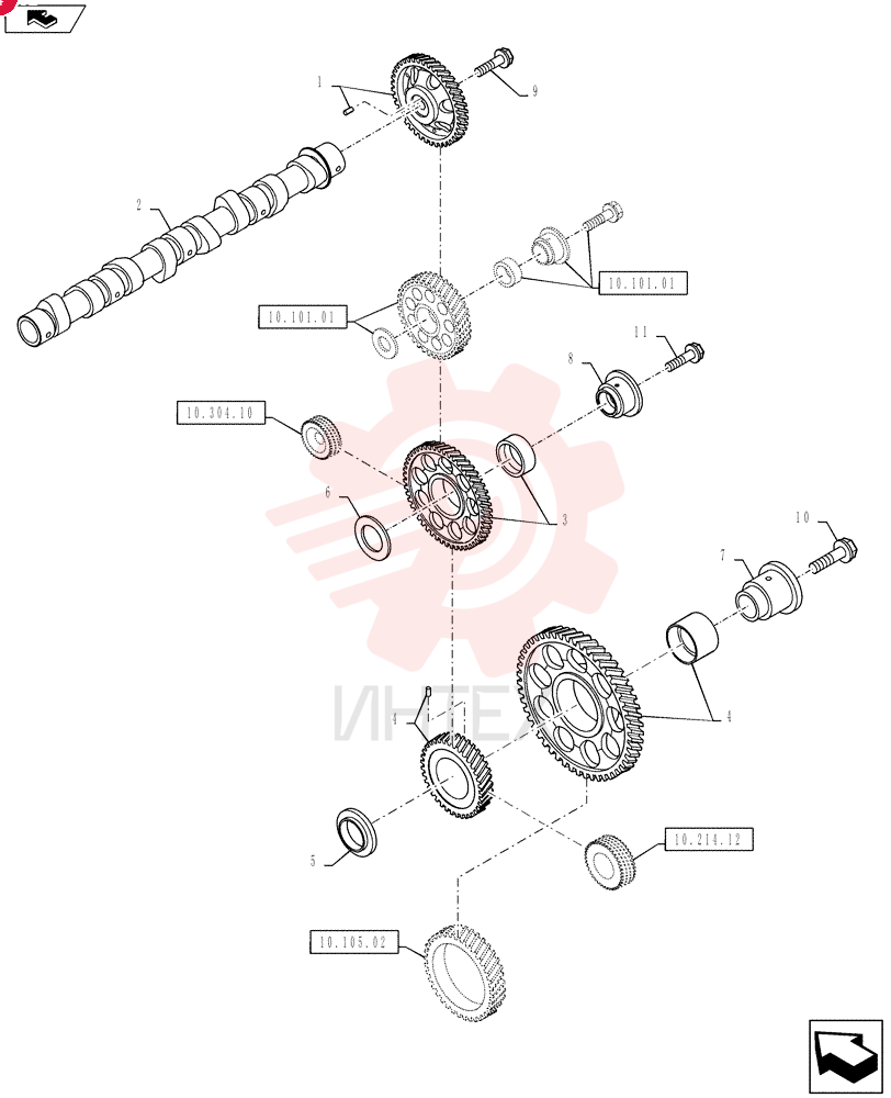 GEAR VH13050E0130
