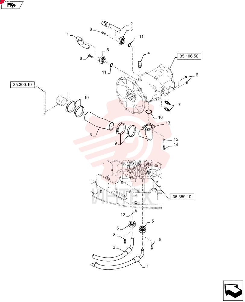 HOSE YF30H01040D1