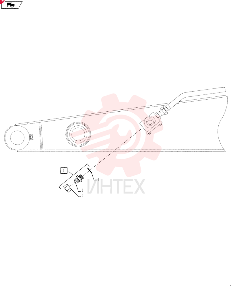 HYD CONNECTOR YN43H00004F1