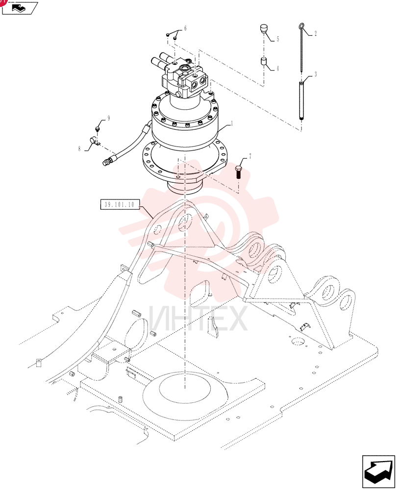HYDRAULIC MOTOR YF15V00005F1 (2)
