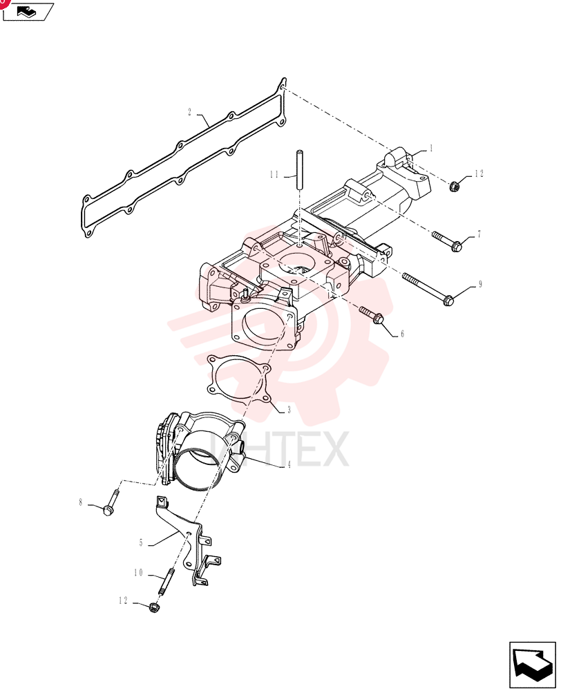 INLET MANIFOLD VH17101E0021